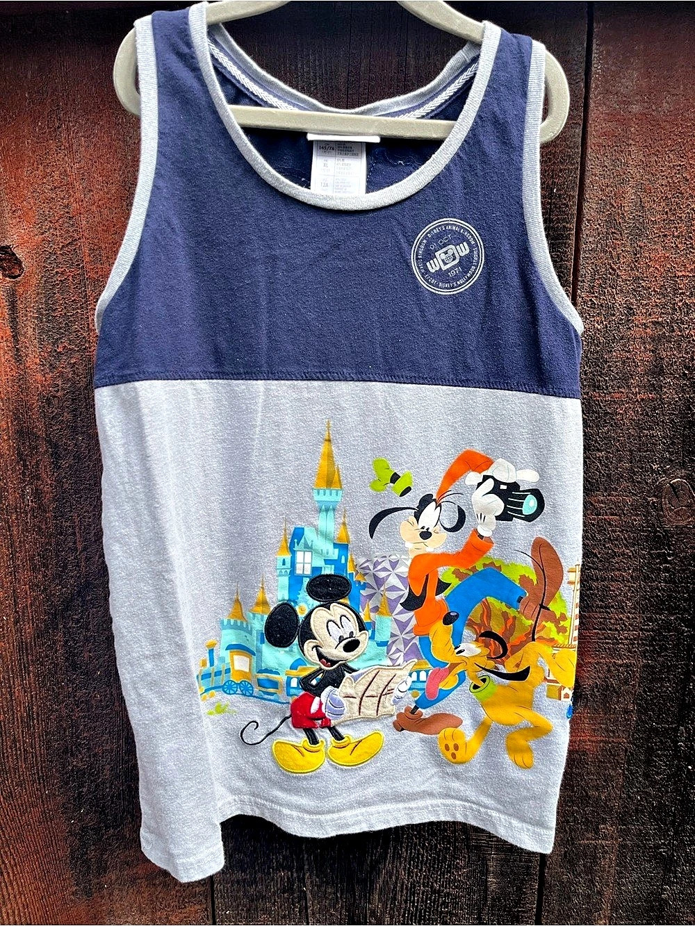 Disney Parks Mickey & Friends Tank Top Boys XL